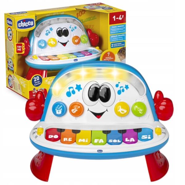 

Chicco 22486 Interaktywne pianino 7 instrumentów