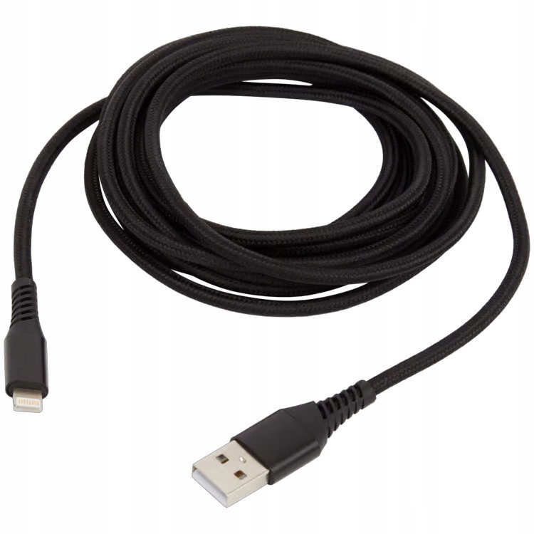 Kabel Usb Apple Lightning 3 m ładowanie i przesył danych max 18W