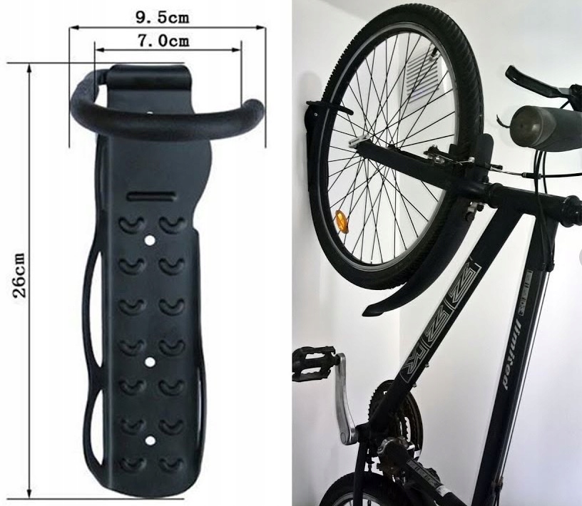 WIESZAK UCHWYT NA ROWER NA ŚCIANĘ ROWEROWY STOJAK Kod producenta 8902