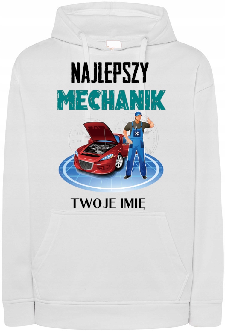 Mikina Nejlepší mechanik Vaše jméno L