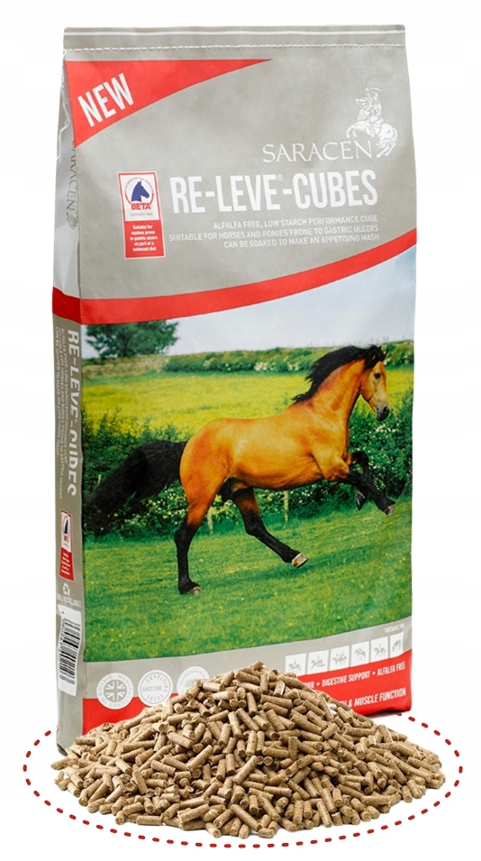 Saracen Re-Leve-Cubes pasza dla koni 20 kg