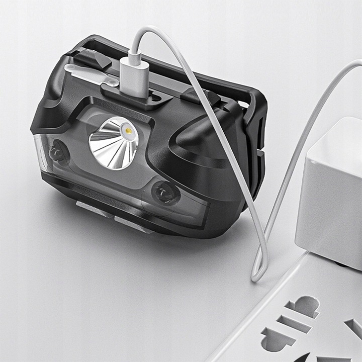 LATARKA LED CZOŁOWA MOCNA AKUMULATOROWA CZOŁÓWKA NA GŁOWĘ USB RÓŻNE TRYBY Kod producenta Czołówka S148