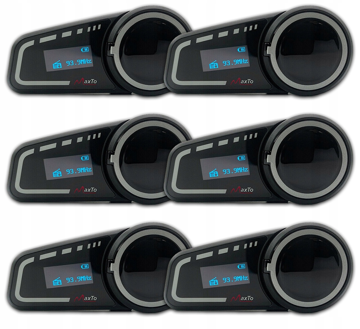 Интерком для МОТОЦИКЛОВMAXTO M2C GOLD польский голос за кадром