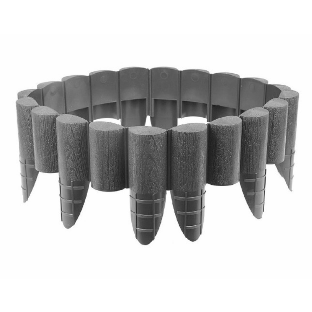 Palisada ogrodowa płotek plastikowy GRAFIT 2,4m Wytrzymałe Obrzeże Trawnik Kod producenta RENOVEY34054