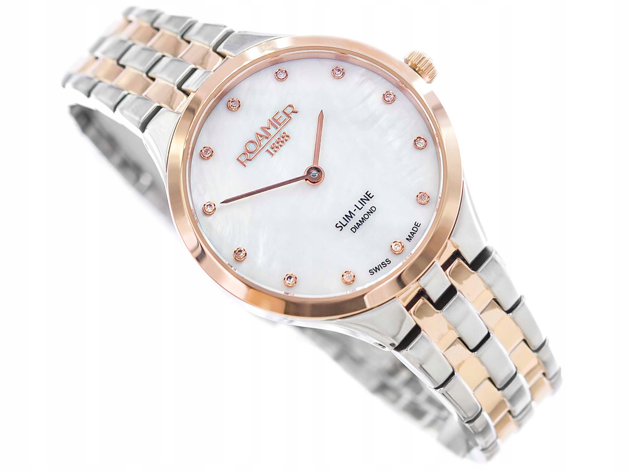Dámské Hodinky Roamer 512847 49 89 20 Slim-line
