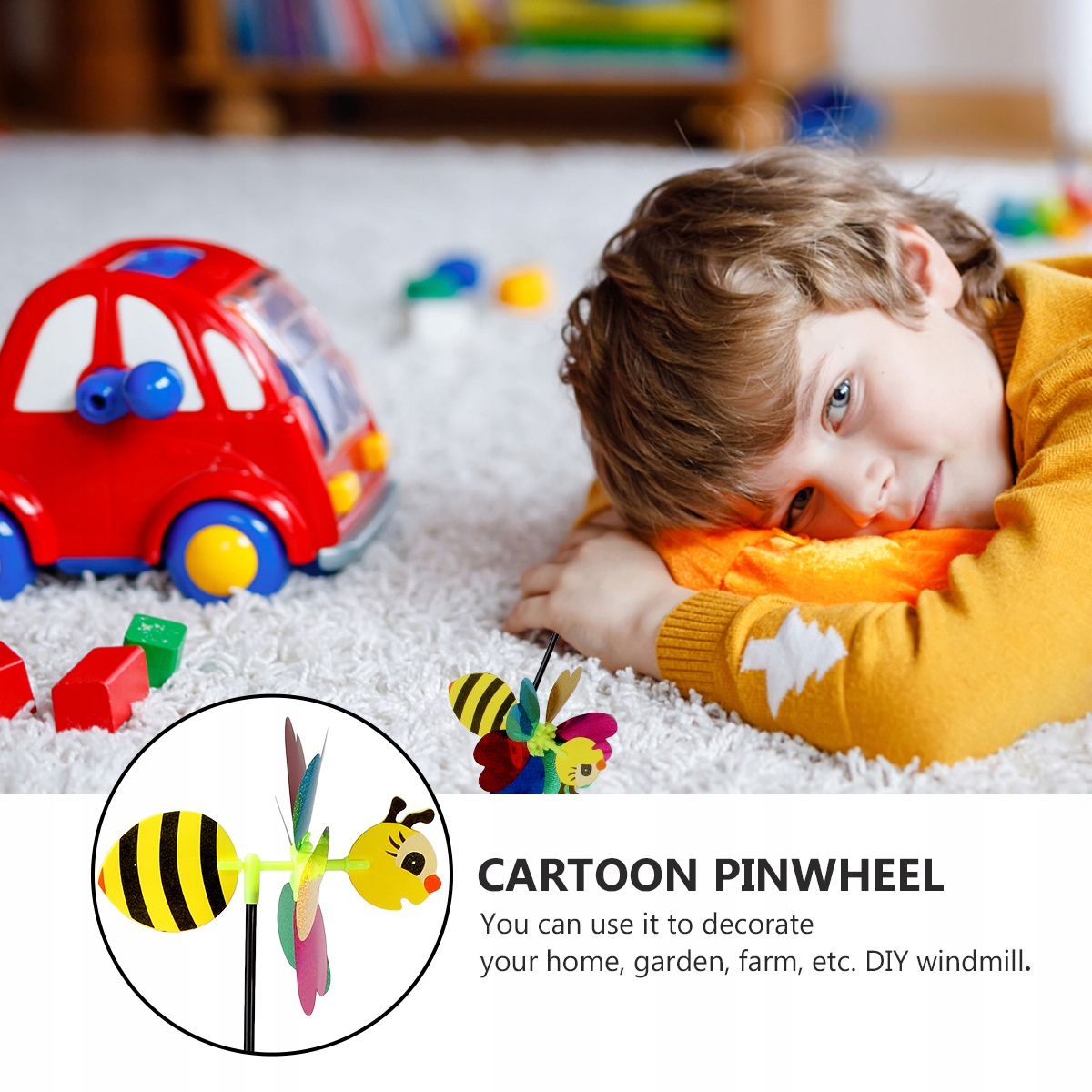 WIATRAK OWADÓW DECOR ZEWNĘTRZNE BRZĄTKI OGRODOWE EAN (GTIN) 4894931750525