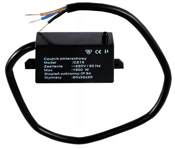 

Automat Czujnik Zmierzchowy Zmierzchu 1500W CZ-15