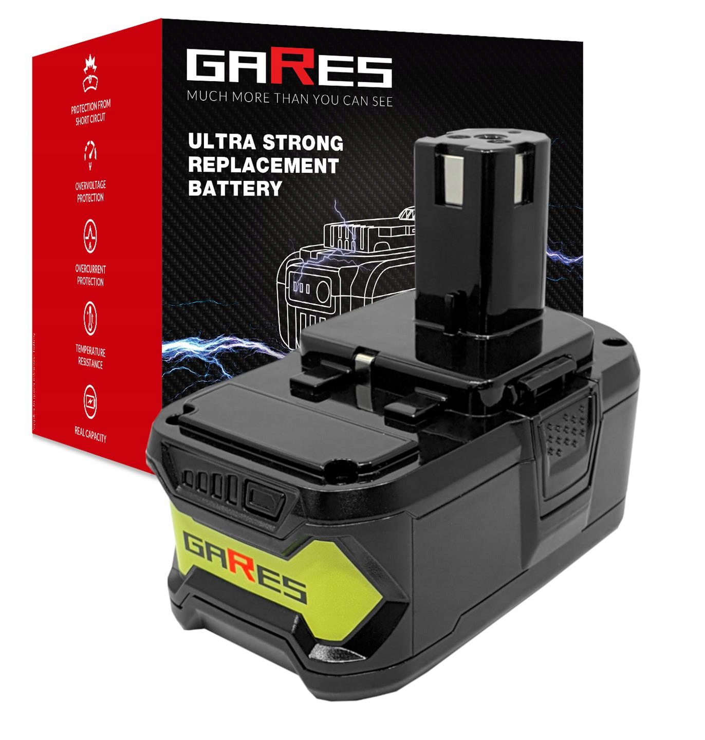 Baterie Akumulátor pro Ryobi RB18L30 R18BP 18V One+ R18DD-LL25S 18V 5Ah