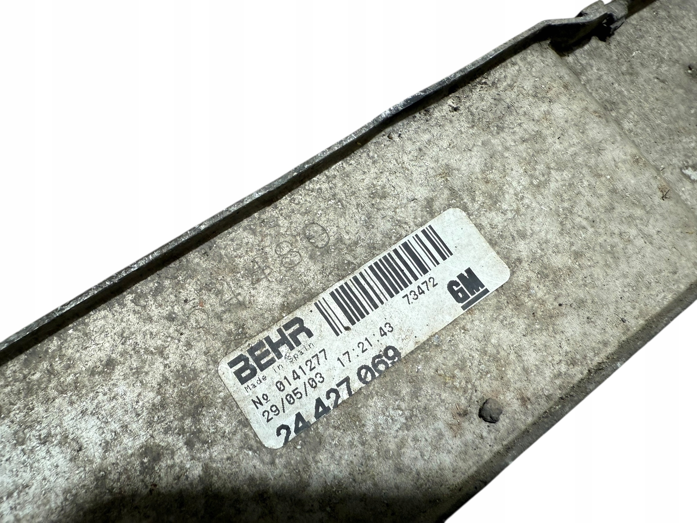 Kühler luft INTERCOOLER OPEL CORSA C 1.7 DI