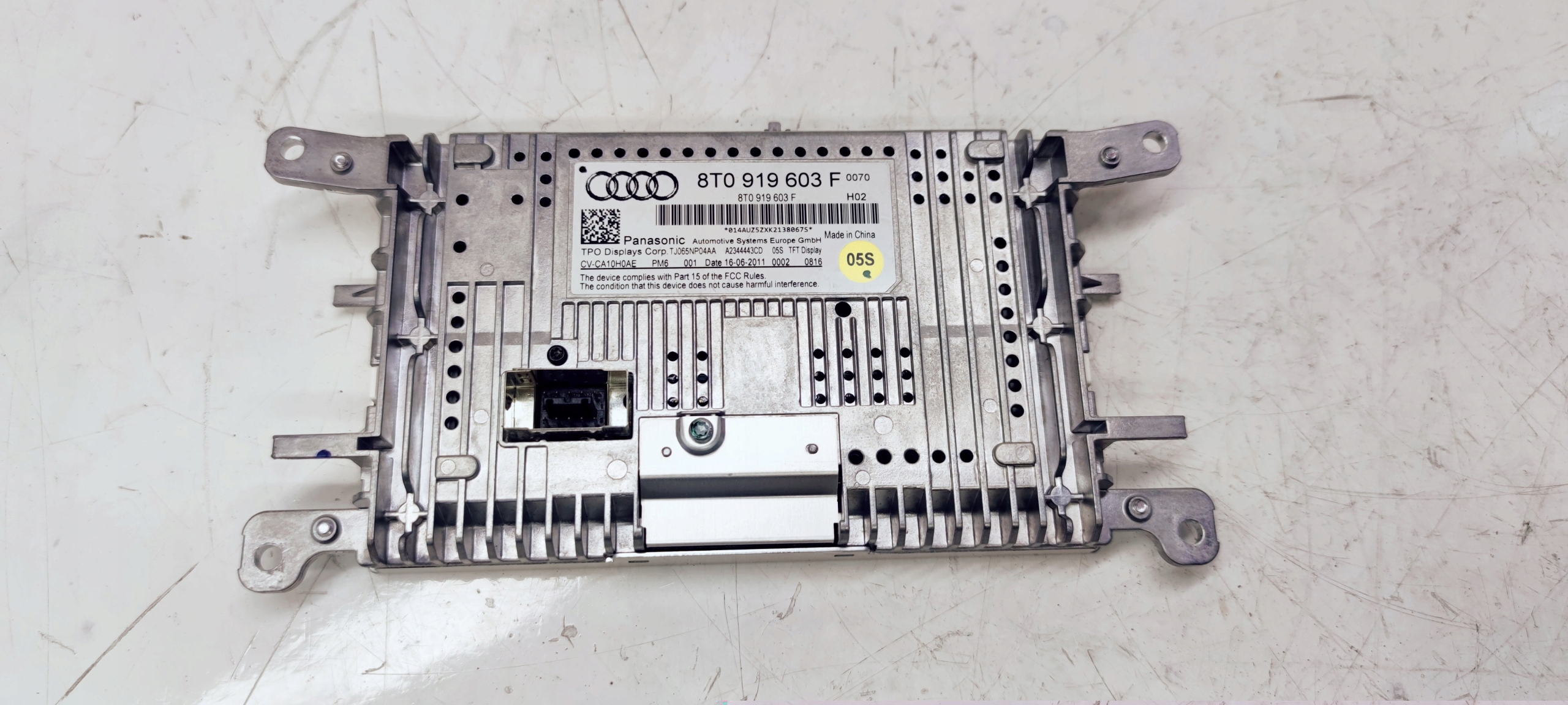 display MMI AUDI A4 B8 A5 Q5 8T0919603F