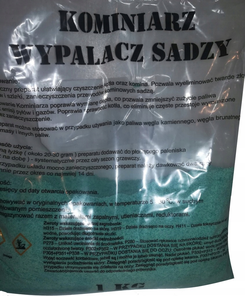 

Wypalacz Sadzy 1kg