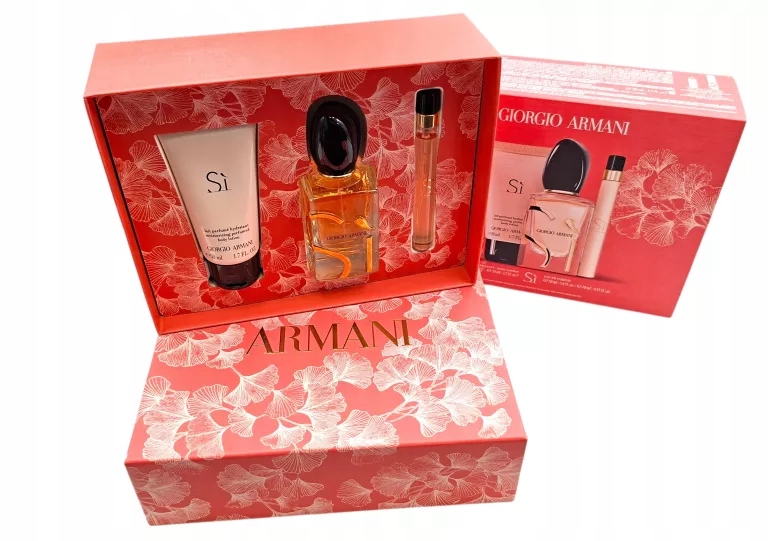 Zestaw Prezentowy Dla Kobiet Armani Si (perfumy,perfumetka ,krem)