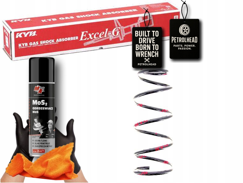 Pružina Zavěšení Přední L/p Pro Vozidla Bez Závěsu #Petrolhead Pro+ Kit1