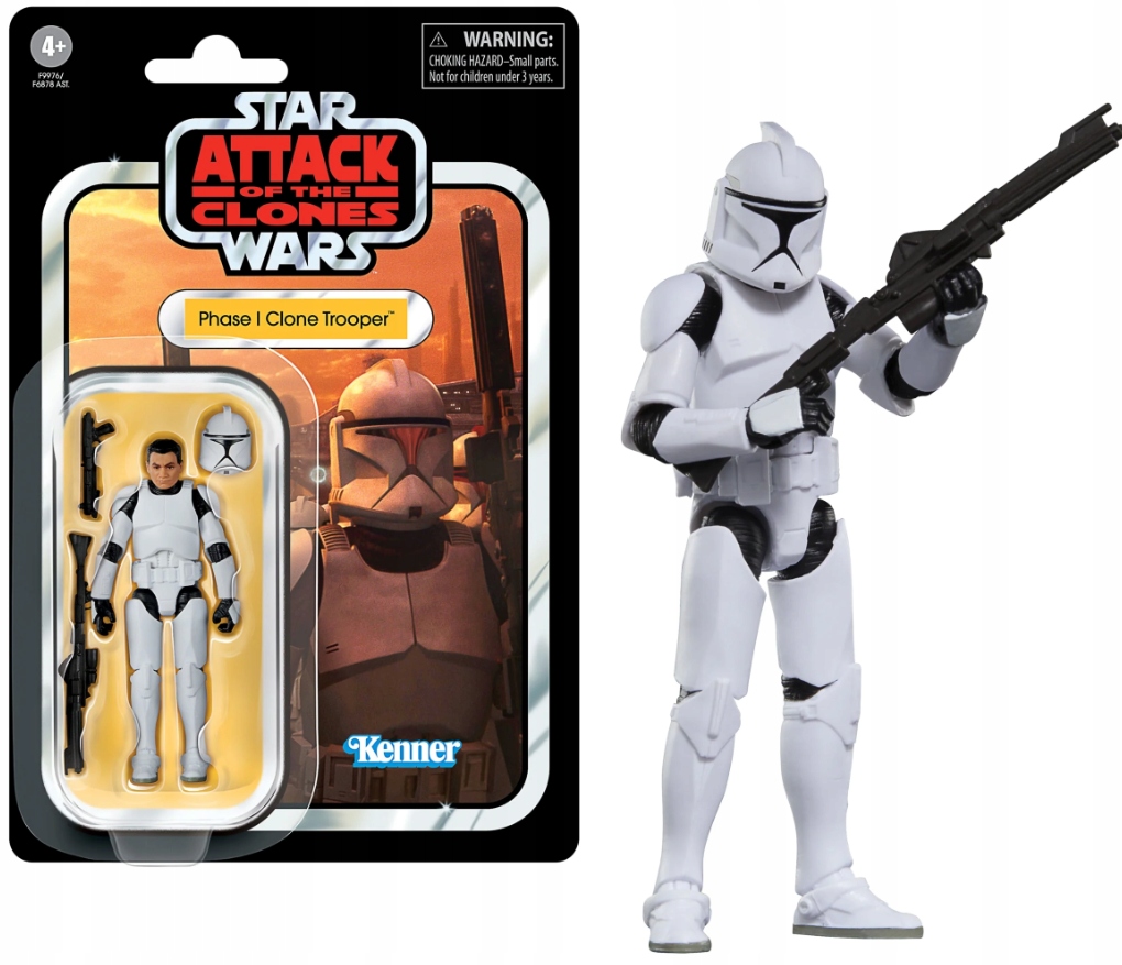 Star Wars 2 Klonový voják Vintage 10cm figurka Mandaloriana Hasbro