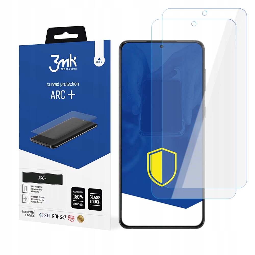 

2x Folia na ekran do Samsung Galaxy S22 3mk Arc+