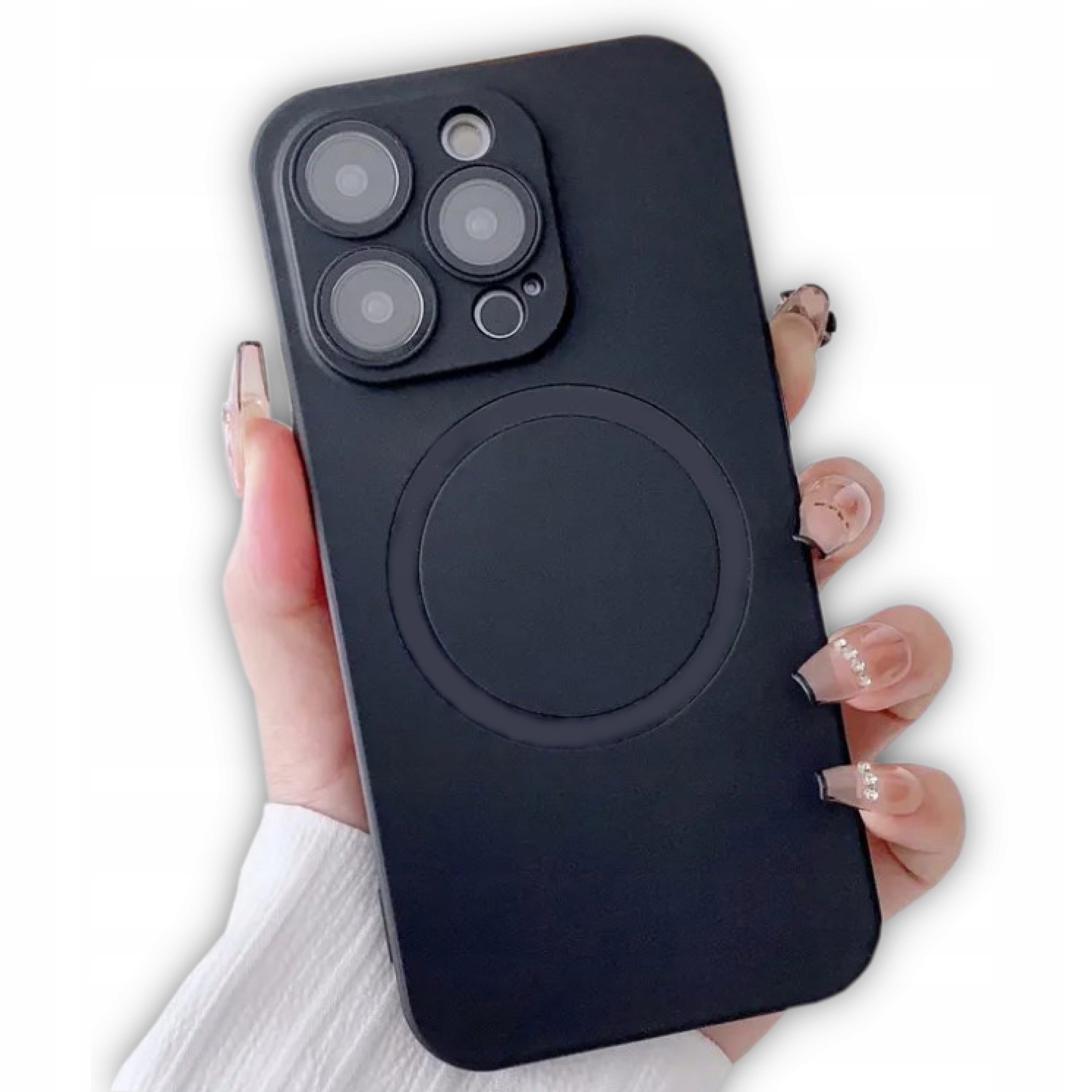 MATOWE ETUI OBUDOWA MAGSAFE DO IPHONE 13 PRO MAX KOLORY + SZKŁO HARTOWANE Marka Bowi