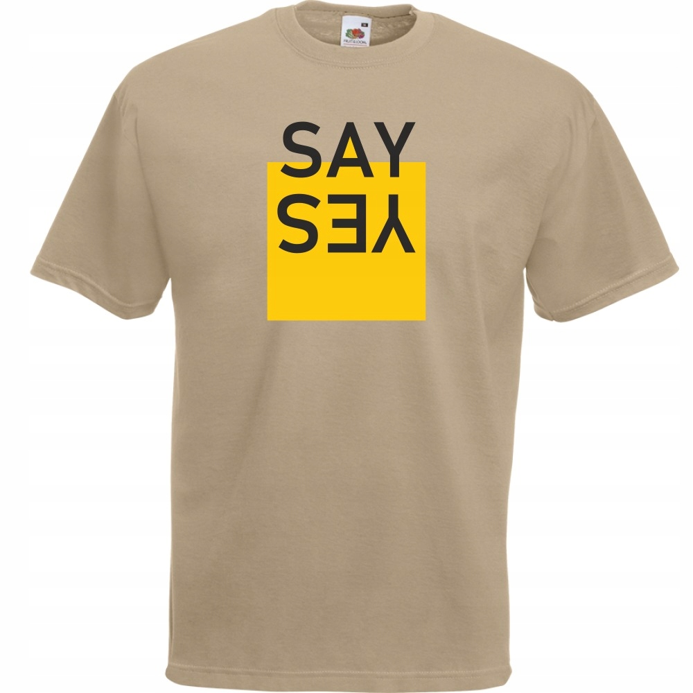 

Koszulka say yes powiedz tak M khaki