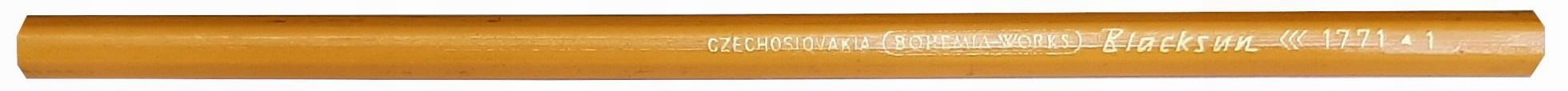 Ołówek z historią CZECHOSLOVAKIA BOHEMIA WORKS -B- Liczba sztuk w ofercie 1 szt.