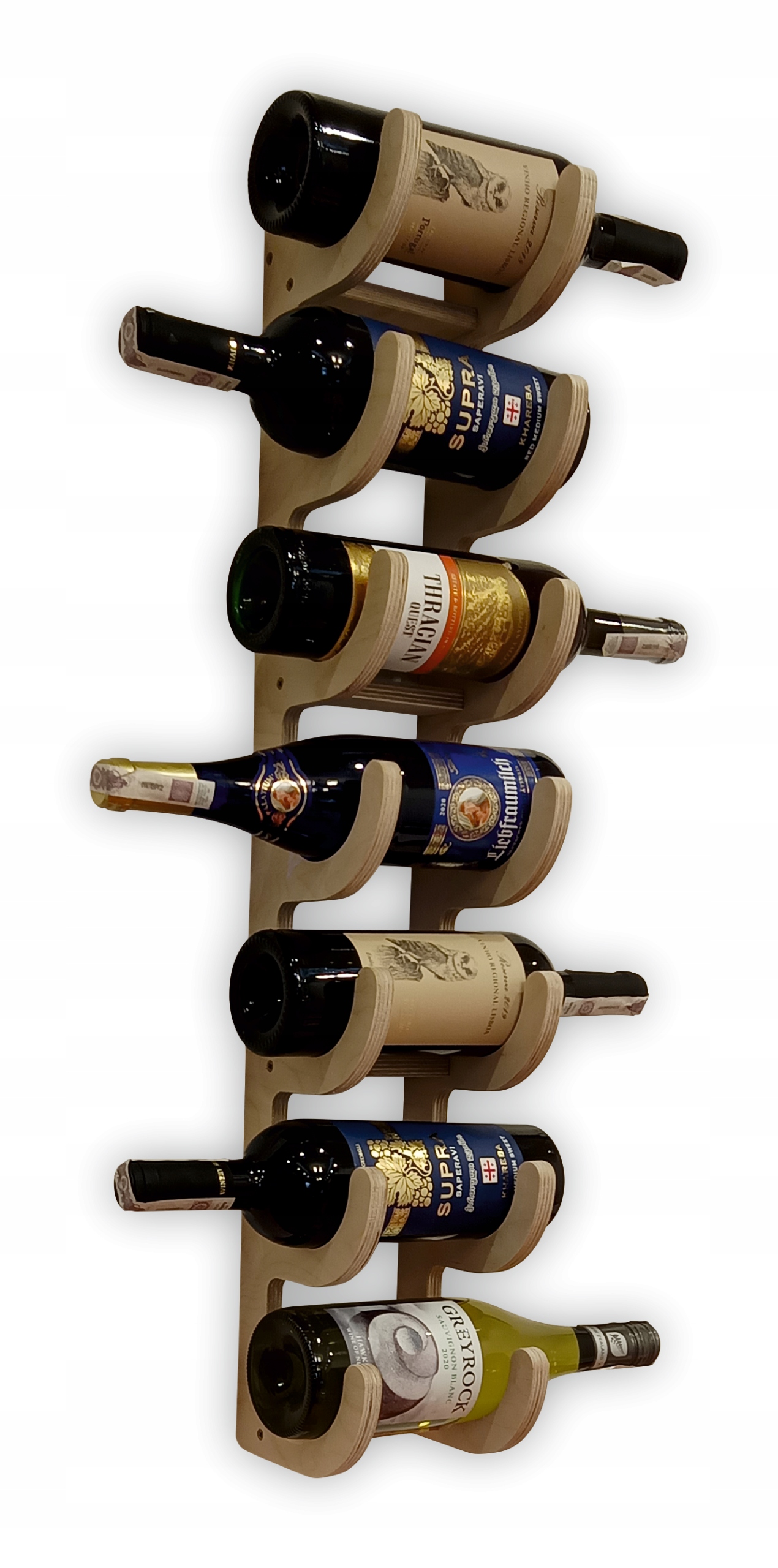 PÓŁKA STOJAK REGAŁ na WINO - wysyłka w całości Kod producenta AG SW-07