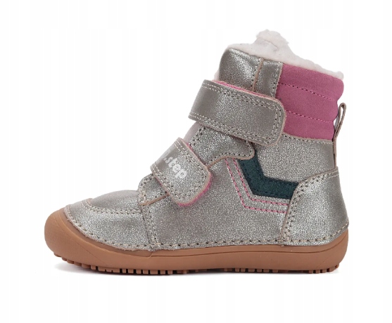 D.D. Step Barefoot trzewiki zimowe W063-52804AM Champagne R.27