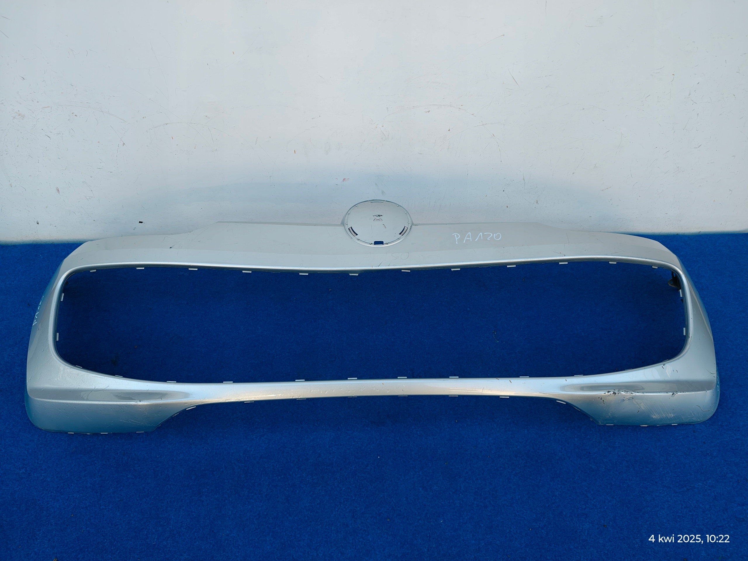 VW UP 1S 12-16 ROK bumper front 1S0807221B PA120