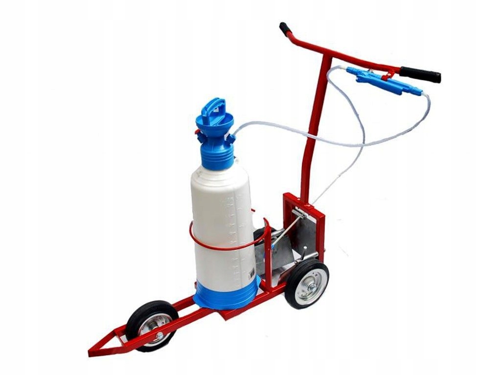 Vozík pro označování linek na emulzi