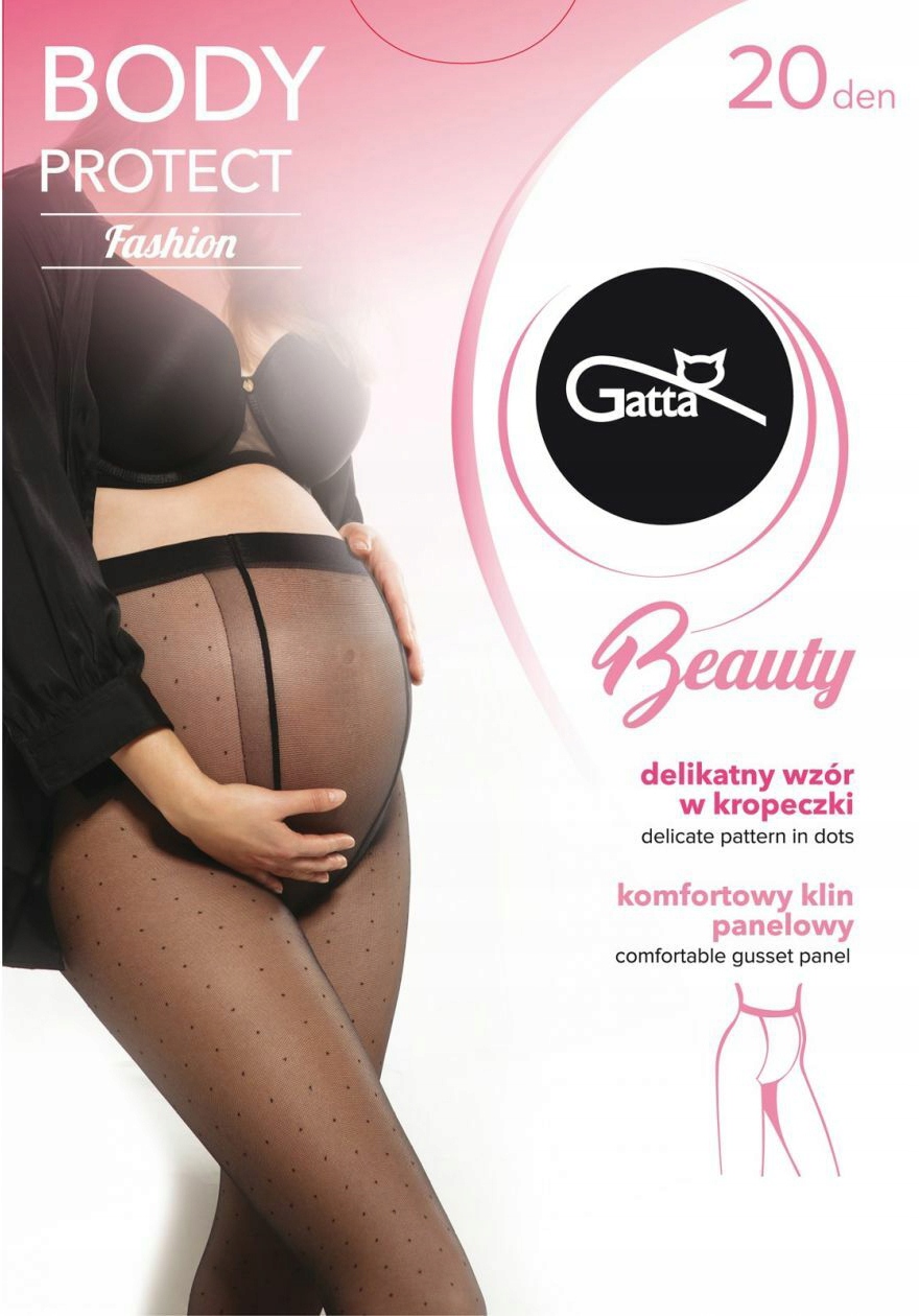 

Gatta rajstopy Ciążowe protect 20 den Kropki # 3 M