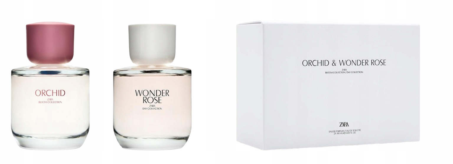 Zara Orchid Wonder Rose 2x90 ML Dámské parfémy