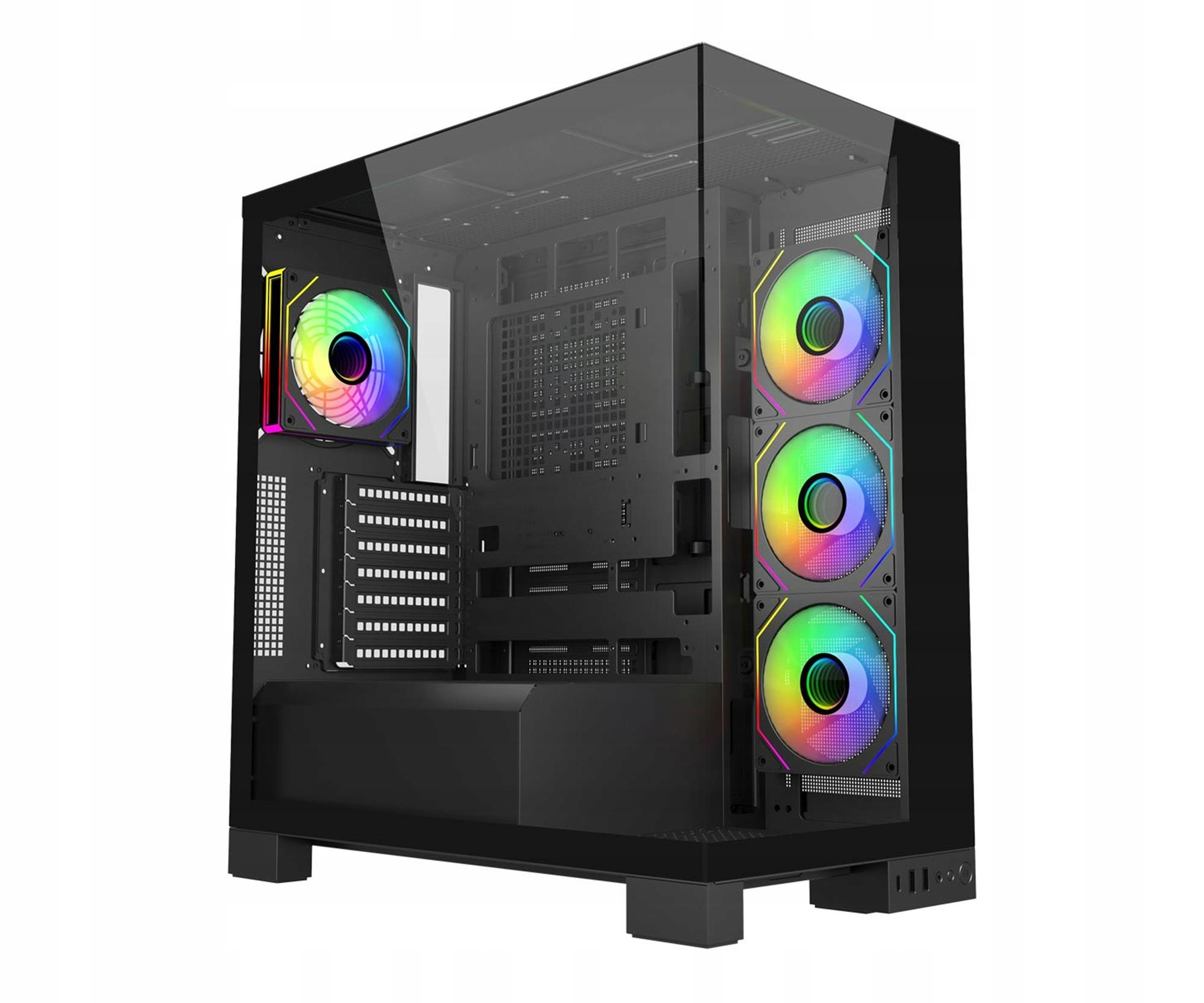 Fsp M540-BA/ Midi Tower/ Transpar./ Čierna POC0000274