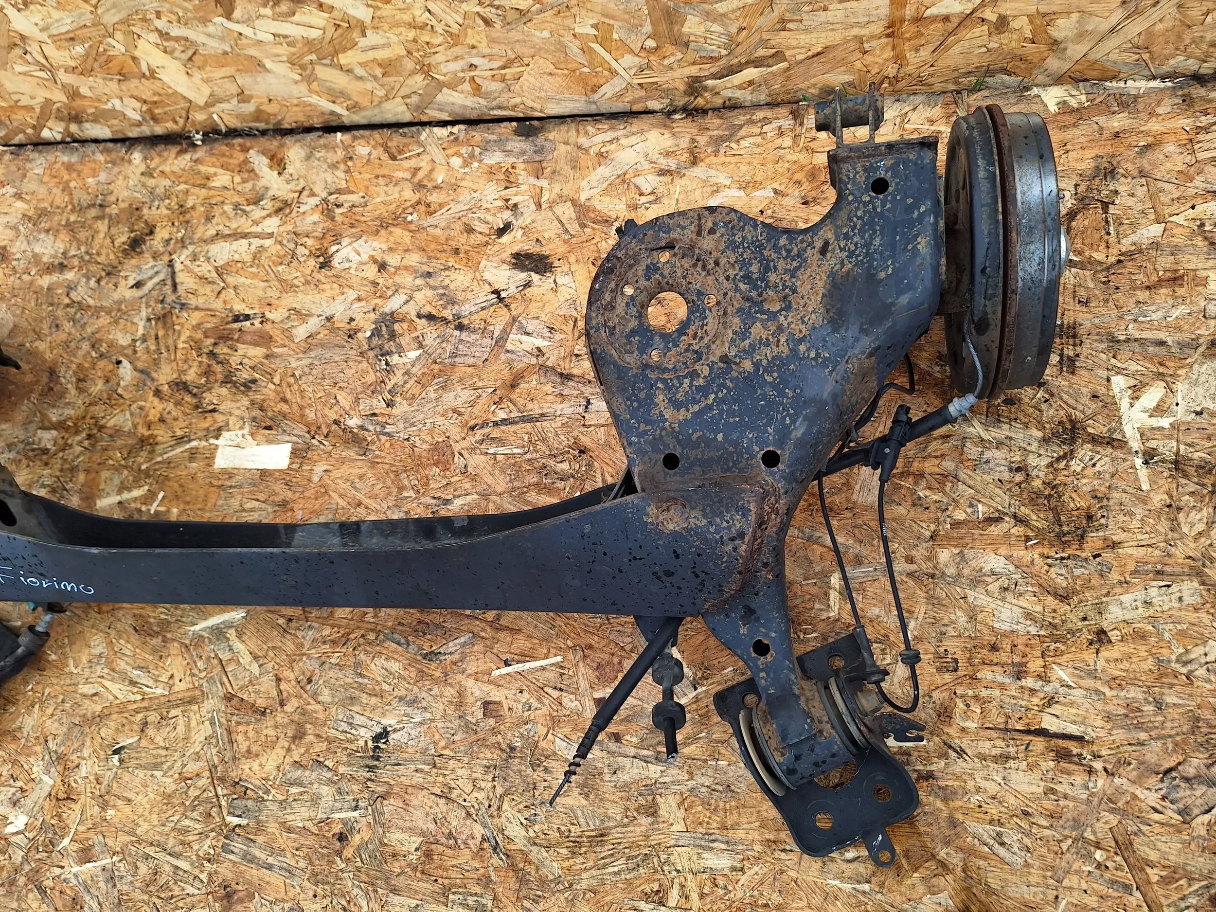 axis rear part Fiat Fiorino Qubo NEMO 07
