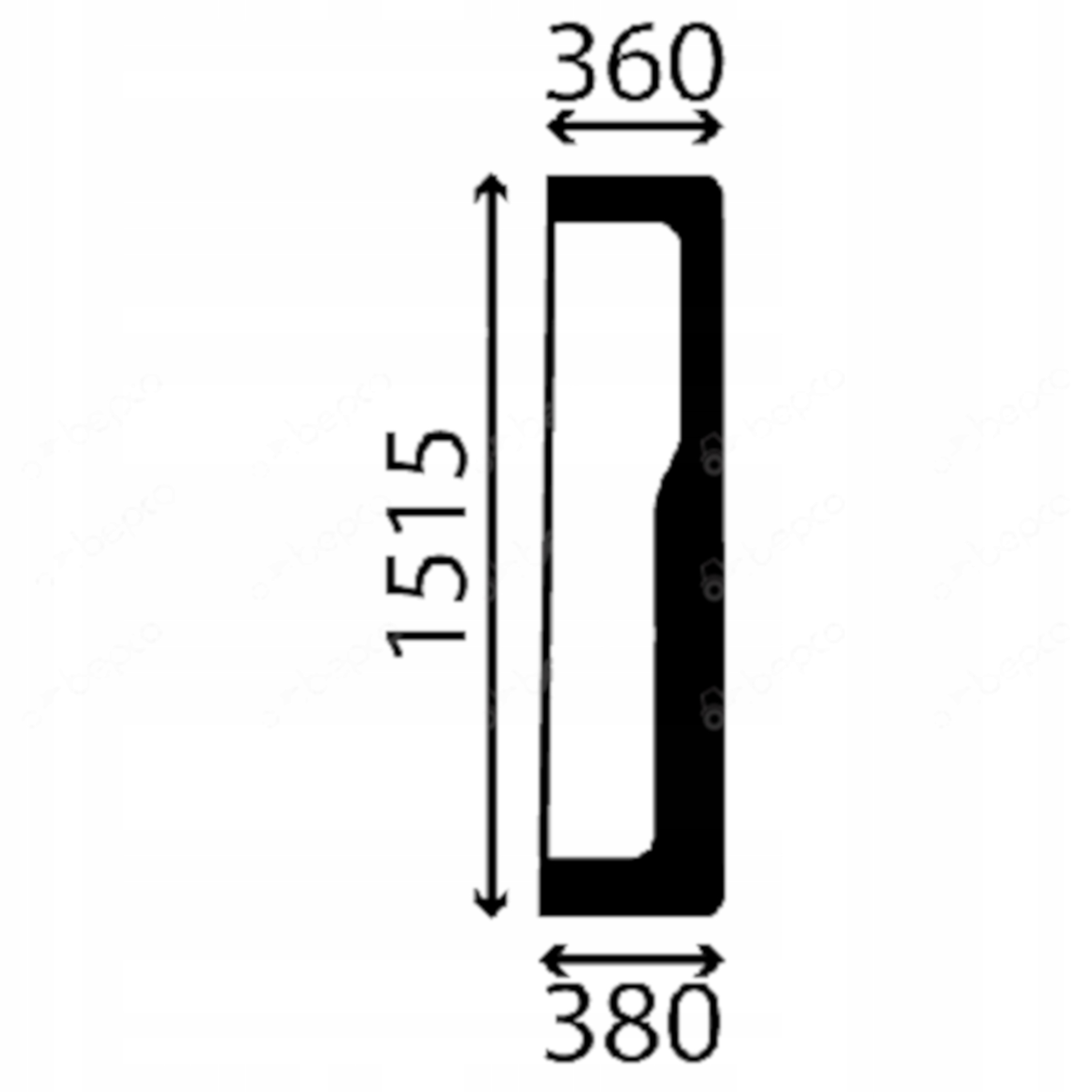 sklo Takeuchi dveře zadní horní levé 3486-03404