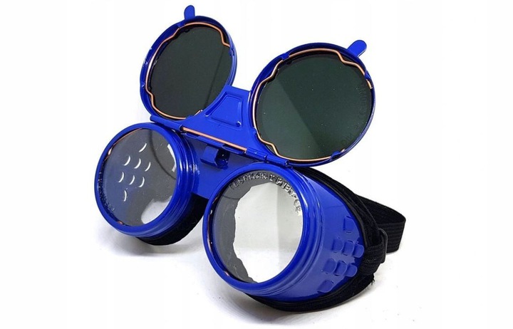 GOGLE SPAWALNICZE OKULARY REGULOWANE DIN 5 Marka inna