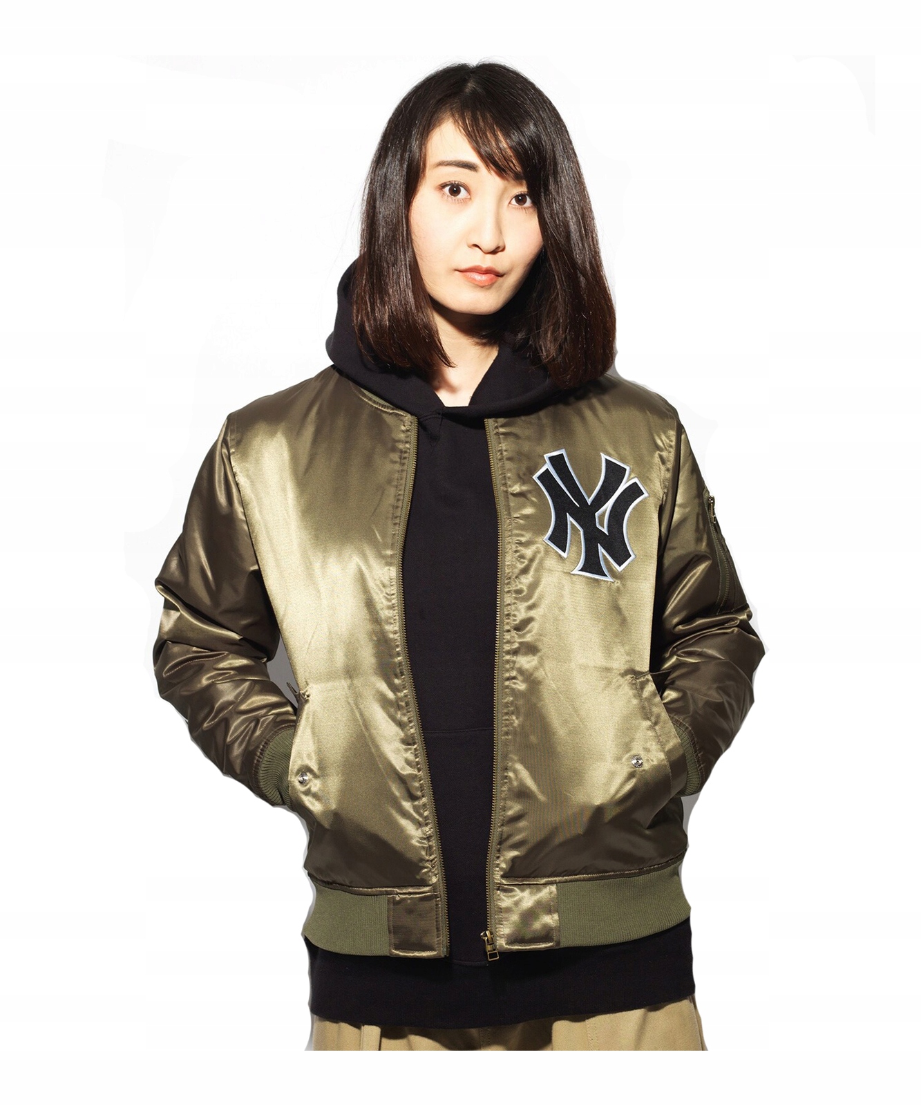 Baseballová bunda Majestic New York Yankees L