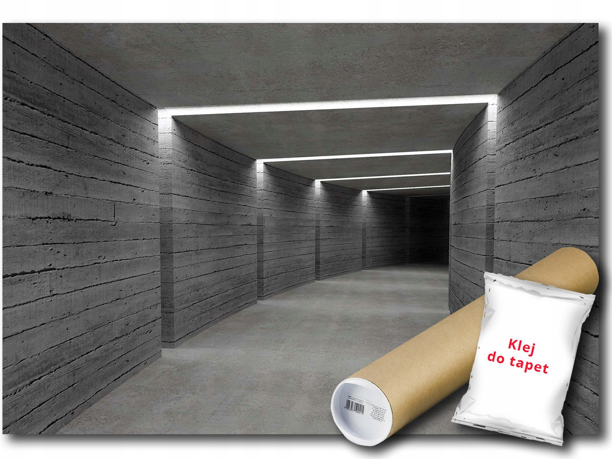 Vinylová Fototapeta Tunel Chodba 3D 208x146
