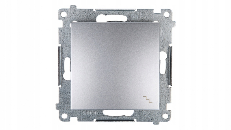 

Simon 54 Łącznik schodowy srebrny mat DW6.01/43