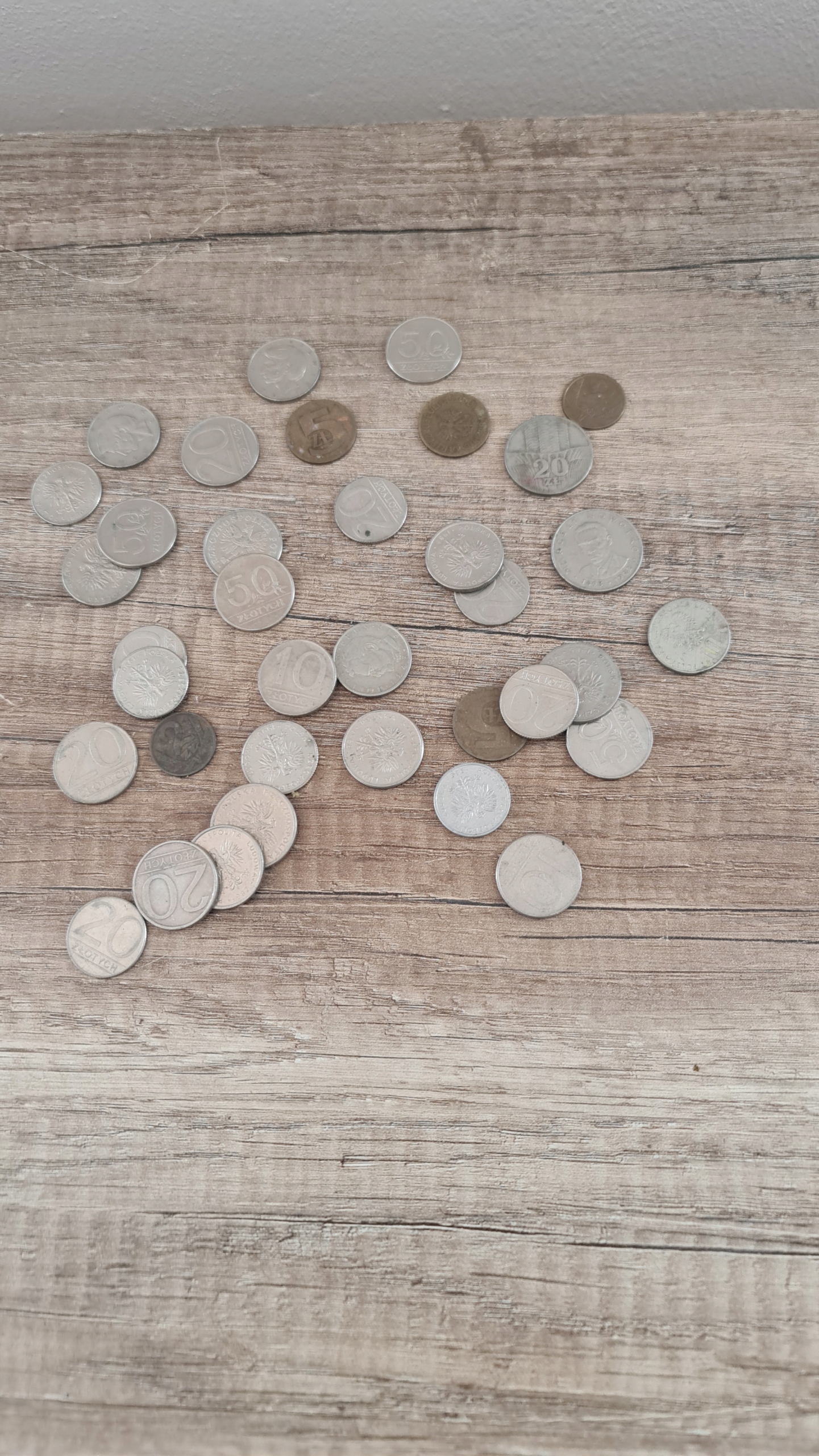 KOLEKCJA MONET Z PRL POLSKICH RÓZNE