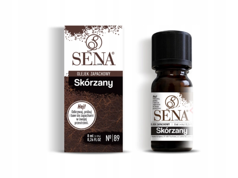 

Sena Olejek Zapachowy Zapach Skórzany 8 ML NO/89