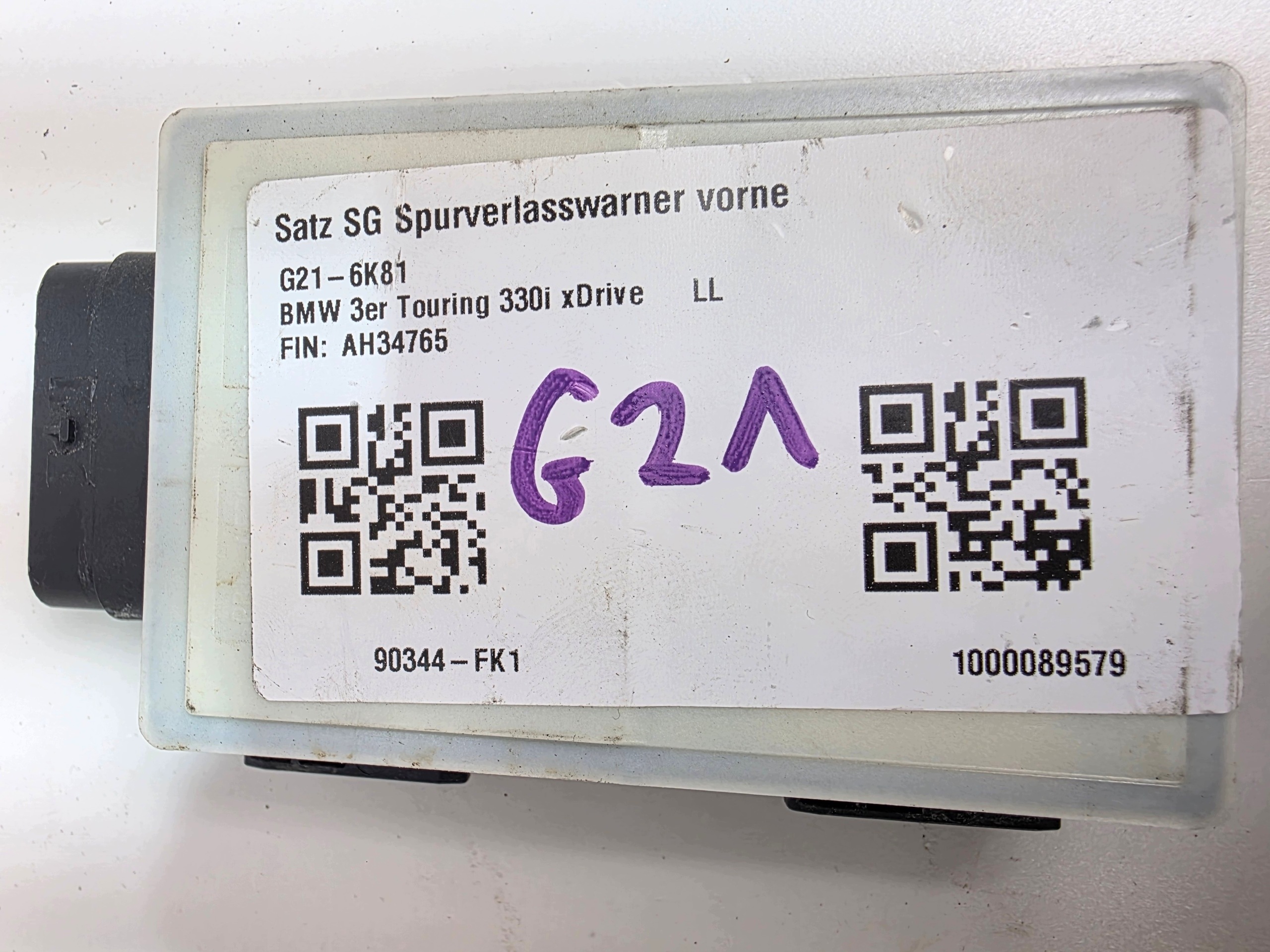 sensor changes supports BMW G20 G30 G01 G05 G11 6897630