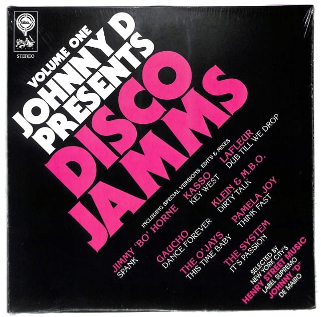 Johnny D Disco Jamms (Volume One) 2LP Eu Mint