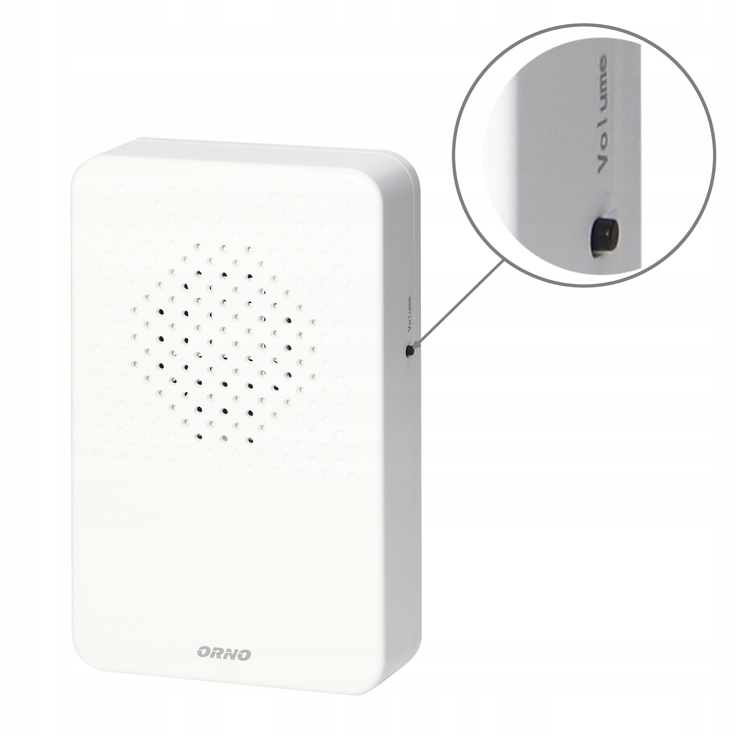 DZWONEK PRZEWODOWY DO DRZWI Z REGULACJĄ GŁOŚNOŚCI Kod producenta OR-DP-MR-161/W