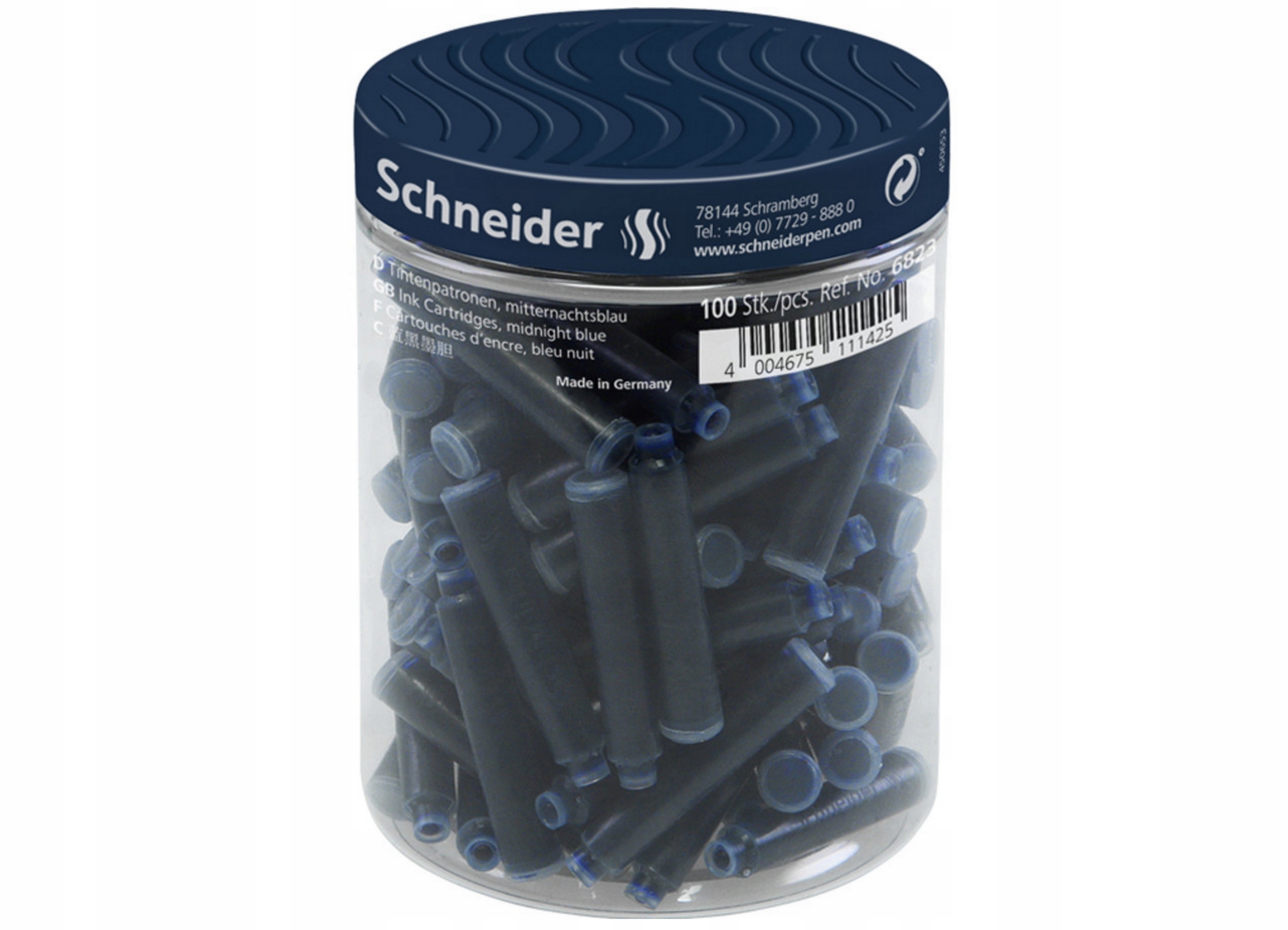 

Naboje Do Piór Granatowe OP.100 Szt Schneider