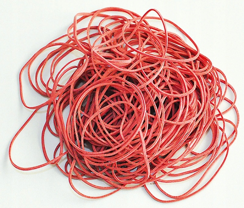 

Gumki recepturki 100g średnica 50mm czerwone