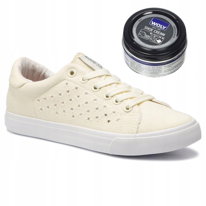 

Trampki Big Star Ażurowe Żółte DD274048R38+GRATIS