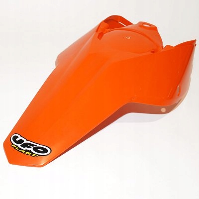 Ufo Blatník Zadný Ktm Sx/sxf '07-'10 So Zadnými Bokmi, Farba Oranžová