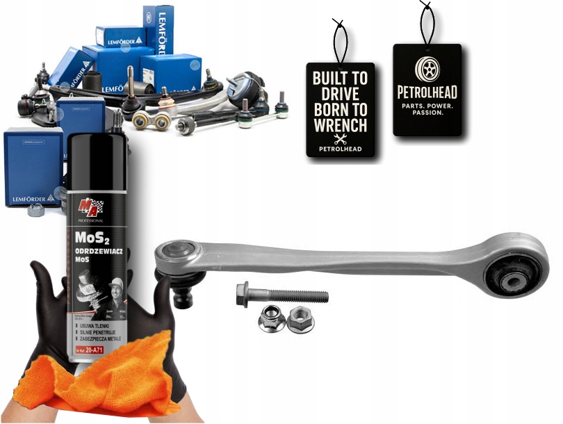 Rameno Vw Přední A4 A5 09- Levé Horní Lemforder #Petrolhead Pro+ Kit1