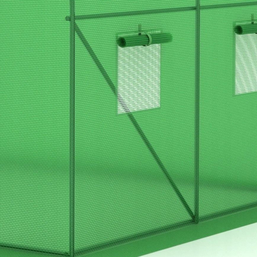 Tunel foliowy - szklarnia ogrodowa AUREA 2x2m Szerokość produktu 200 cm