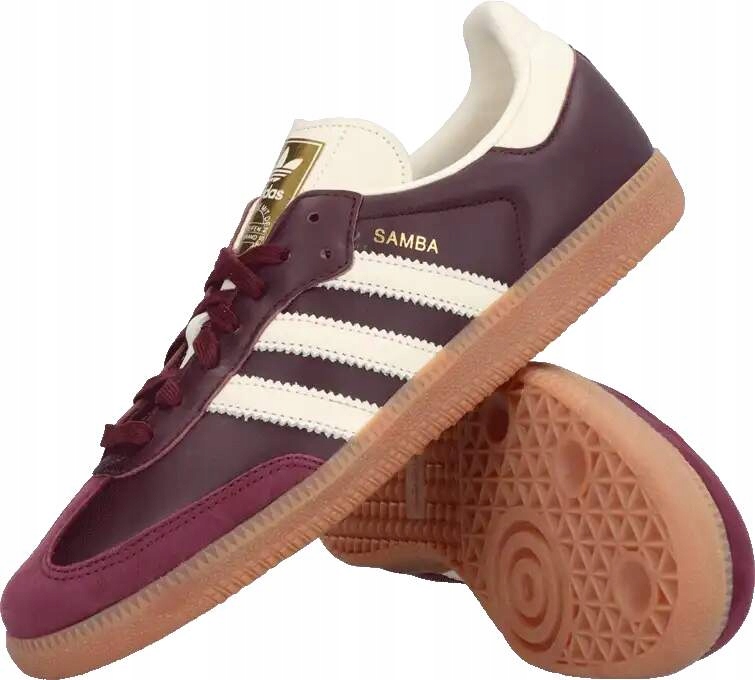 Dámská lifestylová obuv Adidas Samba Og bordo