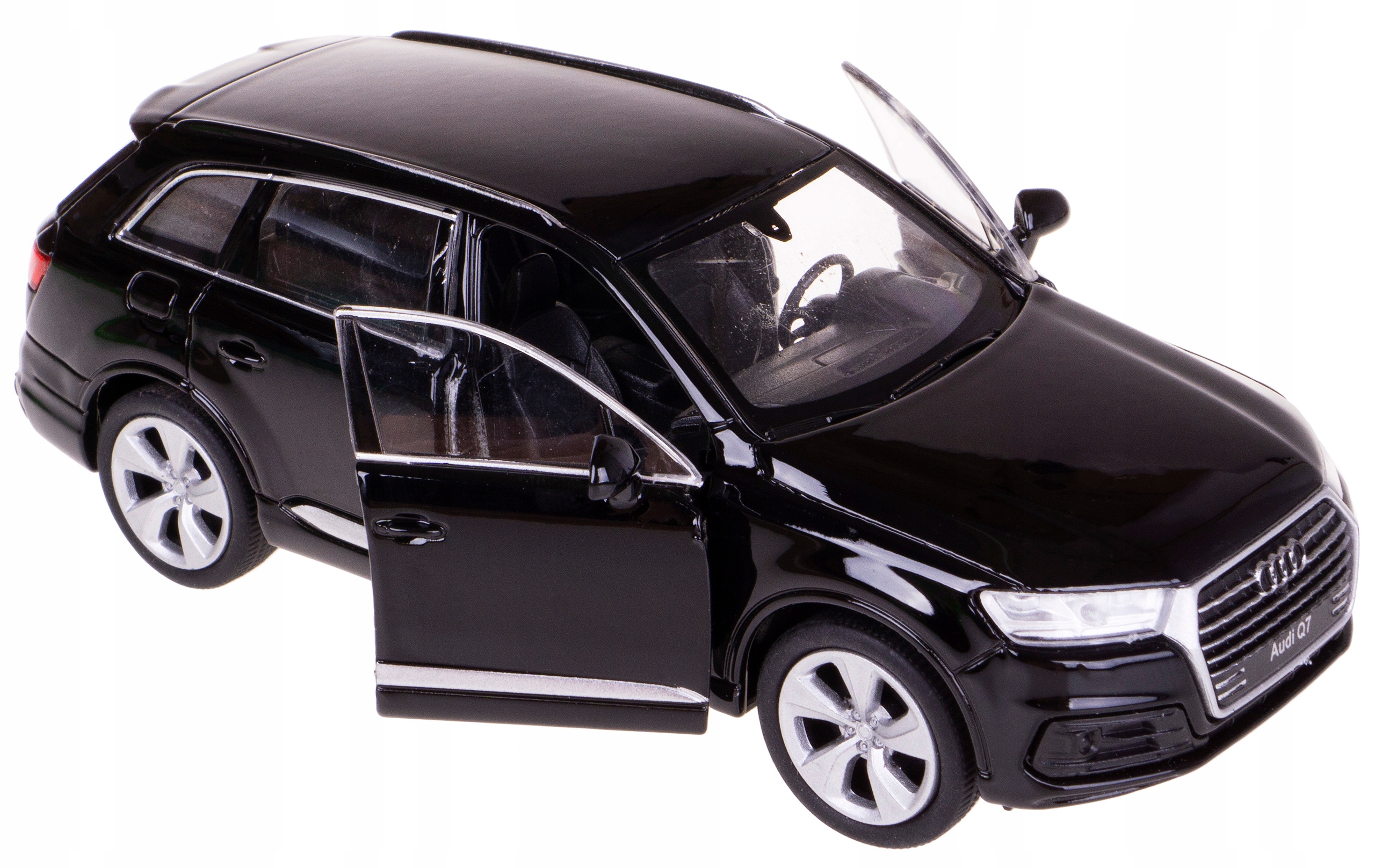 

Audi Q7 Czarny Model Metalowy Welly 1:34/39