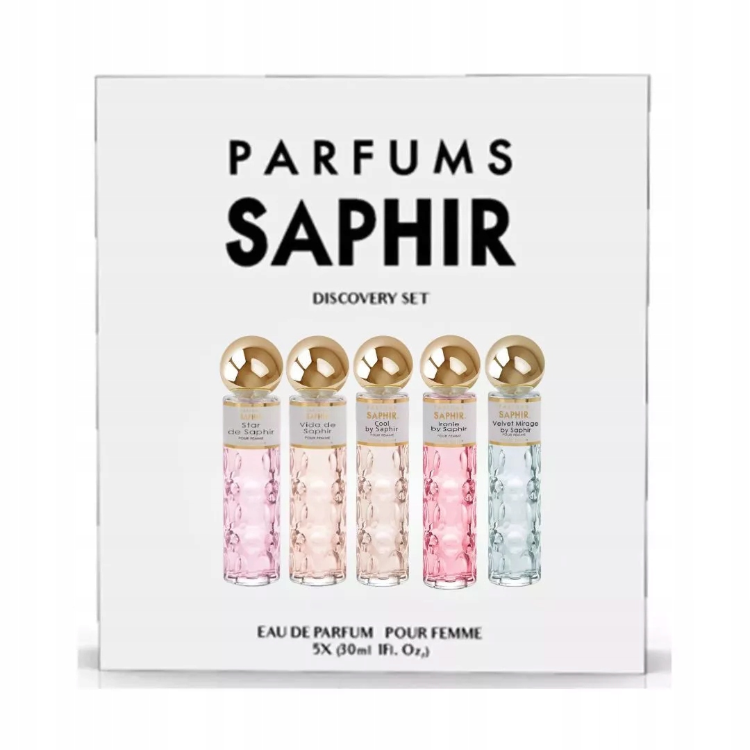 Saphir Women Discovery zestaw wód perfumowanych 5x30ml