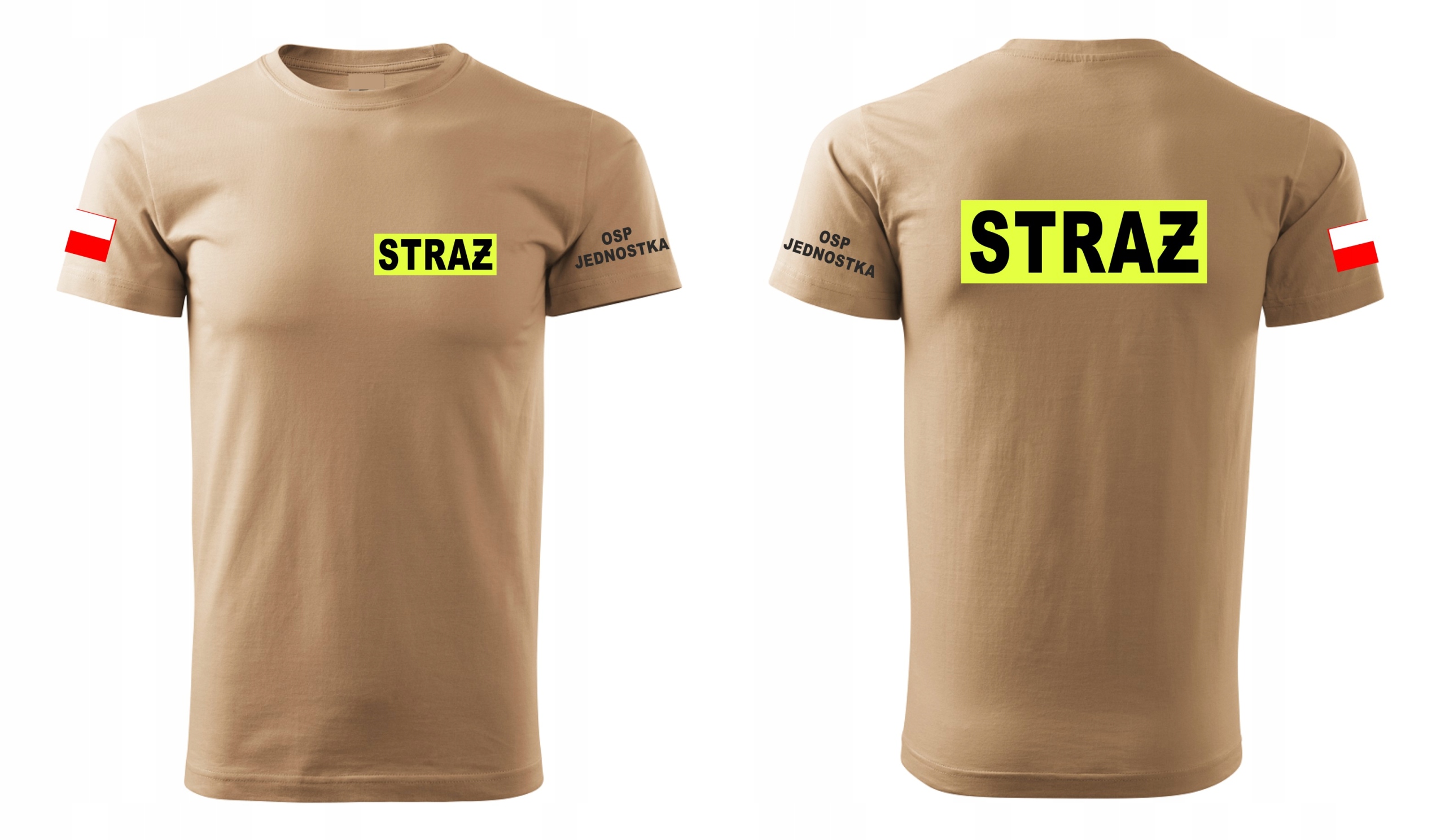 

T-shirt Koszulka Straż Pożarna Osp piaskowa M